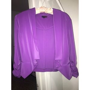 Guess Purple Blazer
